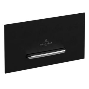 Clapeta Villeroy & Boch ViConnect 300G sticla Glossy Black imagine