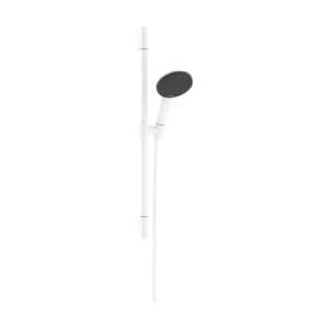 Set de dus Hansgrohe Raindance Alive Select S 125 3jet EcoSmart cu bara Unica S Puro 65cm alb mat imagine