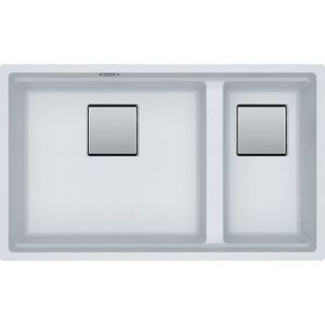 Chiuveta bucatarie Franke Kubus 2 KNG 120 760x460mm fragranite Bianco imagine