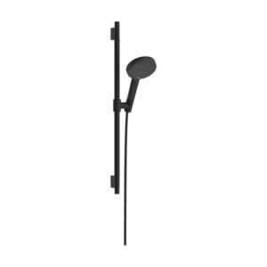 Set de dus Hansgrohe Raindance Alive Select S 125 3jet EcoSmart cu bara Unica S Puro 65cm negru mat imagine