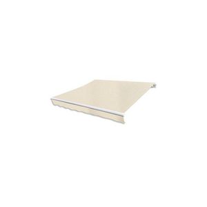 Acoperis de copertina din panza, crem, 336 x 246 cm imagine