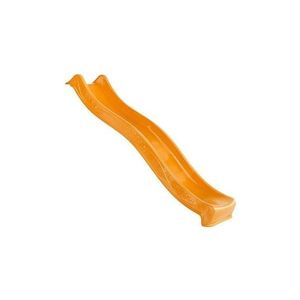 Tobogan copii 2.2 m, Yulvo, HDPE, Portocaliu, KBT imagine