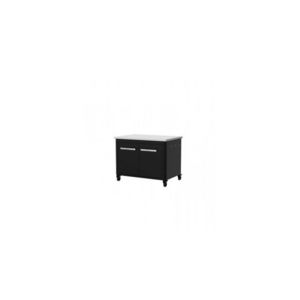 Modul bucatarie de exterior dulap jos cu 2 usi si rafturi de depozitare, blat de lucru din inox 90x60x70 cm Cozze 90536 imagine