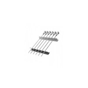 Set 6 tepuse metalice pentru gatit kebab si frigarui la gratar Enders 8802 imagine