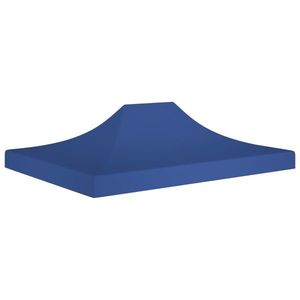 vidaXL Acoperiș cort de petrecere, albastru, 4, 5 x 3 m, 270 g /m² imagine