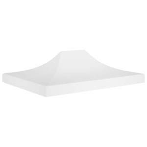 vidaXL Acoperiș pentru cort de petrecere, alb, 4, 5 x 3 m, 270 g/m² imagine