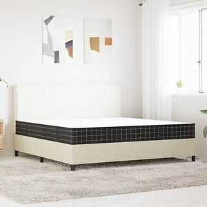 vidaXL Saltea cu arcuri bonnell, fermitate medie, 200x200 cm imagine