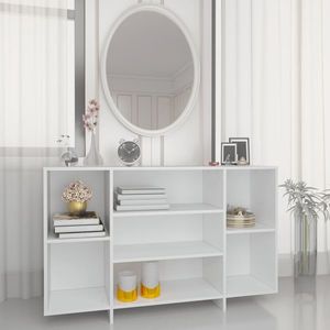vidaXL Servantă, alb, 120x30x75 cm, PAL imagine