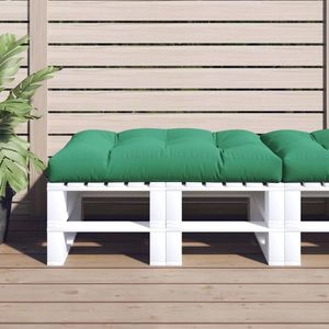 vidaXL Pernă pentru paleți, verde, 120x80x12 cm, textil imagine