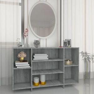 vidaXL Servantă, gri sonoma, 120x30x75 cm, PAL imagine