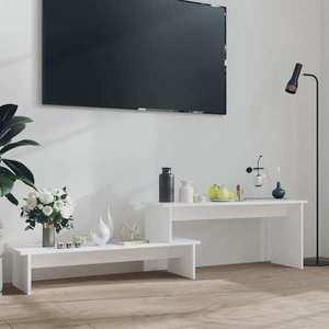 vidaXL Comodă TV, alb, 180x30x43 cm, PAL imagine