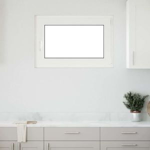 vidaXL Fereastră de subsol „RISOR” 90x70 cm oscilo-batantă DIN dreapta, albă imagine
