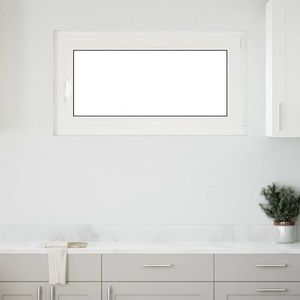 vidaXL Fereastră de subsol „RISOR” 110x70 cm oscilo-batantă DIN dreapta antracit imagine
