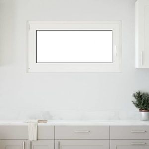 vidaXL Fereastră de subsol „RISOR” 110x50 cm oscilo-batantă DIN stânga antracit imagine