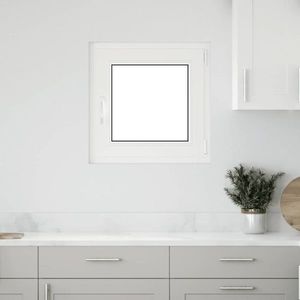 vidaXL Fereastră de subsol „RISOR” 50x50 cm oscilo-batantă DIN dreapta antracit imagine