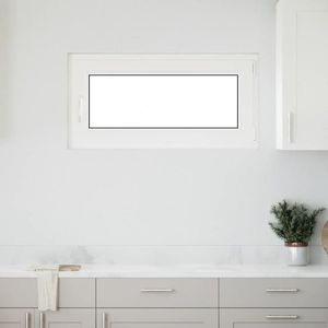 vidaXL Fereastră de subsol „RISOR” 100x50 cm oscilo-batantă DIN dreapta antracit imagine