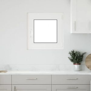 vidaXL Fereastră de subsol „RISOR” 50x50 cm oscilo-batantă DIN dreapta antracit imagine
