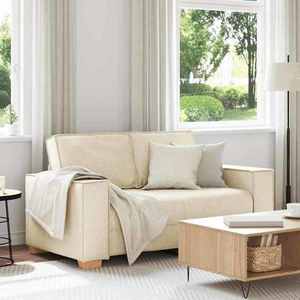 vidaXL Canapea cu 2 locuri, in, 120 cm imagine
