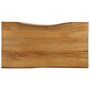 vidaXL Blat masă cu margini, 110x60x3, 8 cm, lemn masiv mango imagine