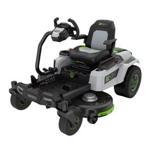Tractor de tuns iarba Ego Power ZT4201E-S, fara acumulatori Li-Ion 56 V, 107 cm, cu volan imagine