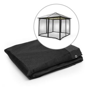 Blumfeldt Pantheon Solid Sky Ambient Solar, pereții laterali, 3 × 3 m, plasă împotriva țânțarilor imagine