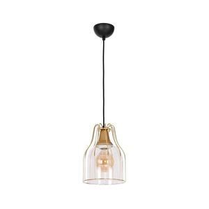 Lustră pe cablu ARIA 1xE27/60W/230V auriu imagine