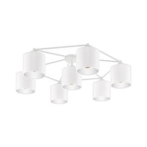 Eglo 97903 - Lustră aplicată STAITI 7xE27/40W/230V alb imagine