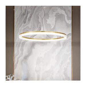 Lustră LED pe cablu Ideal Lux CROWN LED/30W/230V d. 60 cm alamă imagine