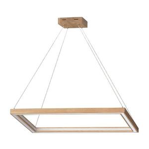 Lustră LED dimabilă pe cablu 1027402300000 LEGNO 2xLED/33W/230V stejar imagine