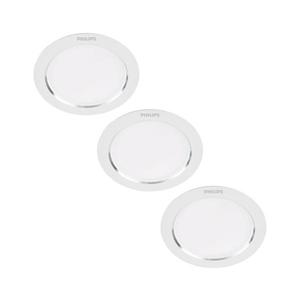 SET 3x corp de iluminat LED încastrat DIAMOND LED/3, 5W/230V 3000K Philips imagine