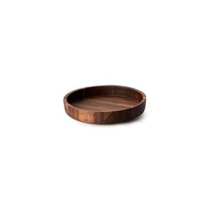 Bol din lemn 25x4, 8 cm lemn de nuc Continenta C4234 imagine