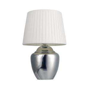 Lampă de masă 1xE27/25W/230V crom lucios imagine