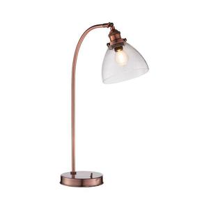 Lampă de masă Endon 77861 HANSEN 1xE27/40W/230V cupru imagine
