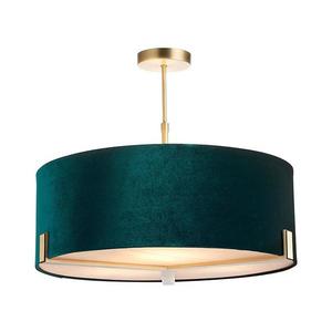 Lustră pe tijă Endon 95839 HAYFIELD 3xE27/40W/230V alamă/verde imagine