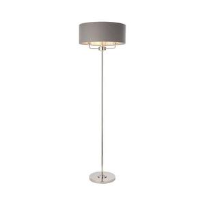 Lampadar Endon 94378 HIGHCLERE 1xE14/40W/230V gri/crom lucios imagine