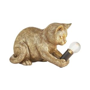Lampă de masă Endon 107389 KITTEN 1xE14/7W/230V auriu imagine