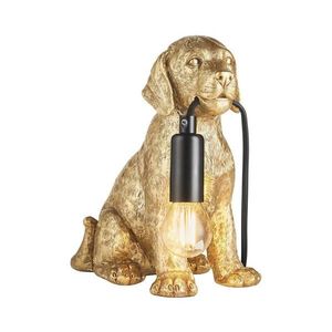 Lampă de masă Endon 107364 PUPPY 1xE14/7W/230V auriu imagine