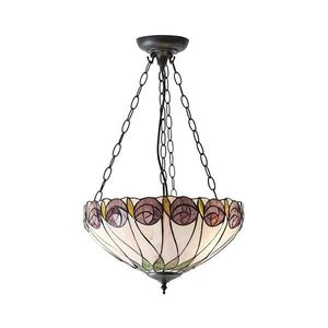 Lustră pe lanț Endon 64175 HUTCHINSON 3xE27/60W/230V d. 40 cm imagine