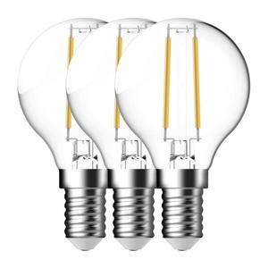 SET 3x bec LED Nordlux FILAMENT G45 E14/4W/230V 4000K imagine