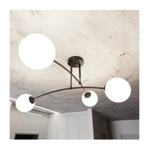 Lustră pe tijă PREGOS 4xE14/10W/230V negru imagine