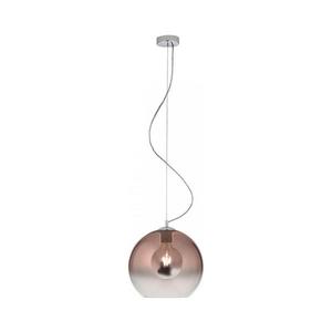 Lustră pe cablu Redo 01-2076 BOWL 1xE27/42W/230V d. 30 cm cupru imagine
