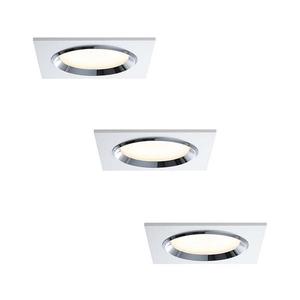Paulmann 92695 - SET 3x Lampă încastrată dimmabilă LED DICE 3xLED/8W/230V imagine