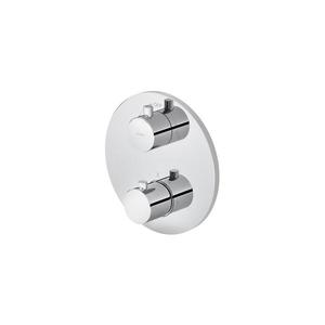 Baterie termostatică de duș pentru instalare ascunsă Cersanit S951-564 ZEN crom imagine