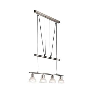Lustră LED pe cablu DAYTONA 4xE14/5W/230V 3000K crom lucios imagine