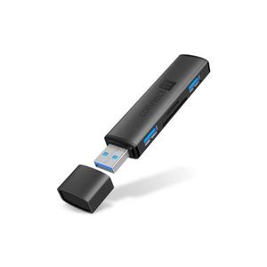 Hub USB-A cu cititor de carduri de memorie 4 în 1 CONNECT IT CHU-4060-AN imagine