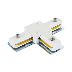 Conector tip T pentru corpuri de iluminat în sistem de șină monofazic alb imagine