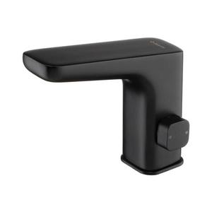 Baterie de lavoar cu senzor cu funcție de reglare Deante BQH_N29V HIACYNT 230/6V negru imagine