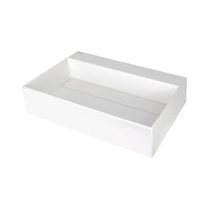 Lavoar pe blat Deante CQR_AU6M CORREO 40x60 cm granit/alabastru imagine