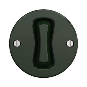 Întrerupător cap-scară de epocă lap nr. 6 verde imagine