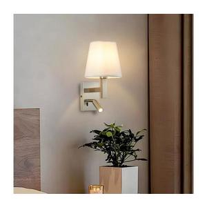 Lampă LED de perete Brilagi DAYA 1xE14/40W/230V + LED/3W alb/crom mat imagine